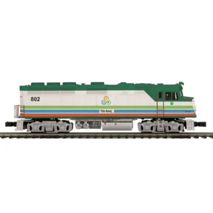 Trains | MTH 20-20107-3 Florida Tri-Rail F40PH Non-Powered Diesel Locomotive #802 - Your Source for Gaming Essentials