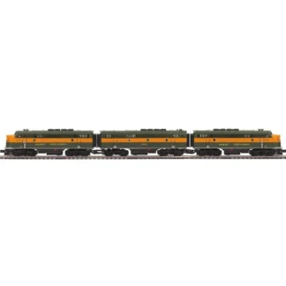 Trains | MTH 20-20402-1 Great Northern F-3 ABA Diesel Set With PS 3.0 #353-C/352-A/353B - Your Source for Gaming Essentials