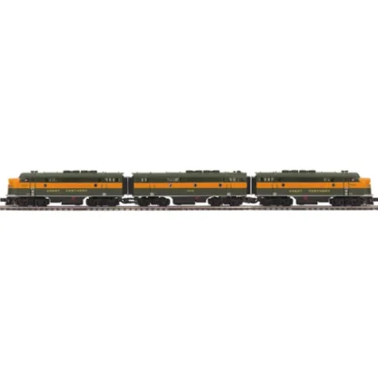 Trains | MTH 20-20402-1 Great Northern F-3 ABA Diesel Set With PS 3.0 #353-C/352-A/353B - Your Source for Gaming Essentials