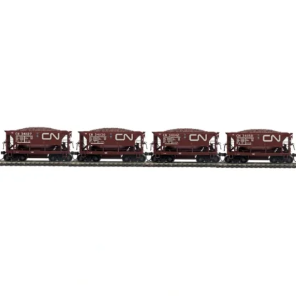 Trains | MTH 80-9008-4 HO Canadian National 70-To CD Ore Car w/ Load #1 (Set of 4) - Your Source for Gaming Essentials