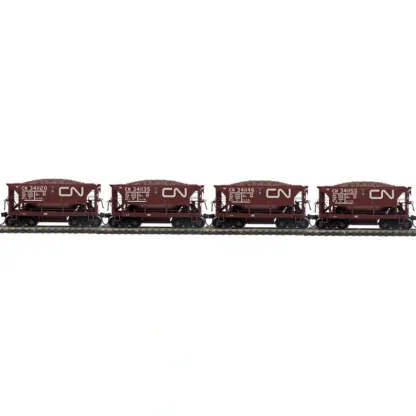 Trains | MTH 80-9008-6 HO Canadian National 70-Ton CD Ore Car w/ Load #3 (Set of 4) - Your Source for Gaming Essentials