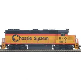 Trains | MTH 85-2044-0 HO Chessie System B&O GP38-2 Diesel Engine (DCC Ready) #4817 - Your Source for Gaming Essentials
