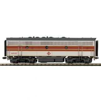 Trains | MTH 80-2125-0 HO Erie Lackawanna F-7 B Unit Diesel Locomotive (DCC Ready) #6332 - Your Source for Gaming Essentials