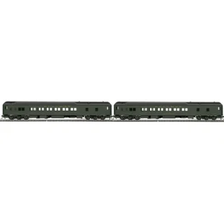 Trains | MTH 80-40009 HO Pullman Heavyweight Sleeper/Sleeper Passenger Car Set (Set of 2) - Your Source for Gaming Essentials