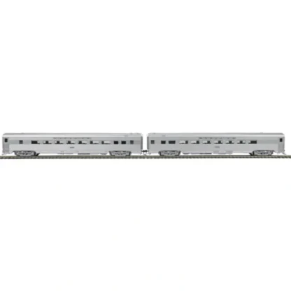 Trains | MTH 81-60011 HO Santa Fe Parlor Ribbed Passenger Car Set (Set of 2) - Your Source for Gaming Essentials