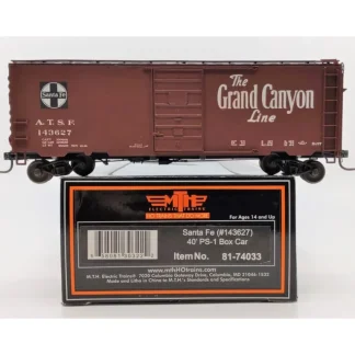 Trains | MTH 81-74033 HO Scale Santa Fe 40' PS-1 Box Car #143627 - Your Source for Gaming Essentials
