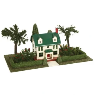 Trains | MTH 11-90074 Lionel #912 Tinplate Ivory & Peacock Suburban Home & Plot - Your Source for Gaming Essentials