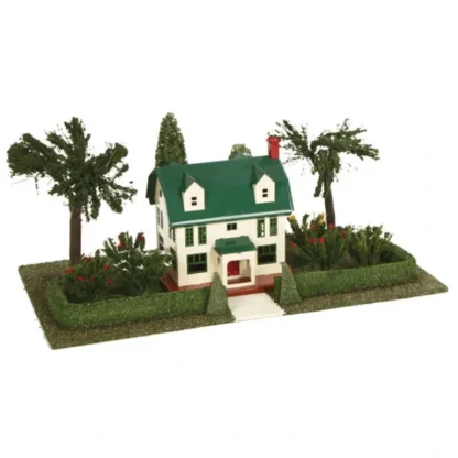 Trains | MTH 11-90074 Lionel #912 Tinplate Ivory & Peacock Suburban Home & Plot - Your Source for Gaming Essentials