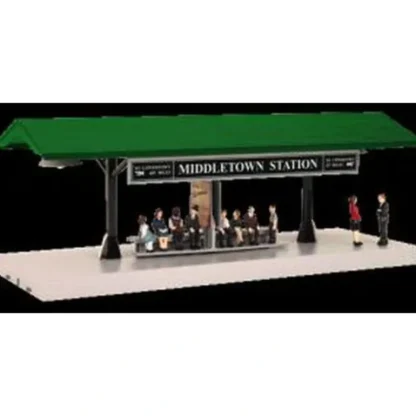 Trains | MTH 30-9174 "Middletown" Operating Station Platform - Your Source for Gaming Essentials