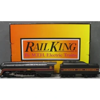 Trains | MTH 30-1634-1 N&W 4-8-4 Imperial "J" Steam Locomotive w/PS3.0 #607 - Your Source for Gaming Essentials