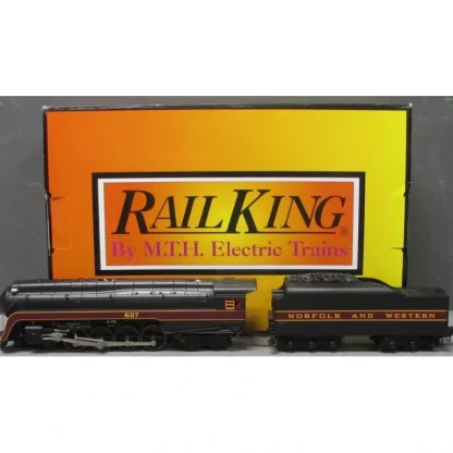 Trains | MTH 30-1634-1 N&W 4-8-4 Imperial "J" Steam Locomotive w/PS3.0 #607 - Your Source for Gaming Essentials