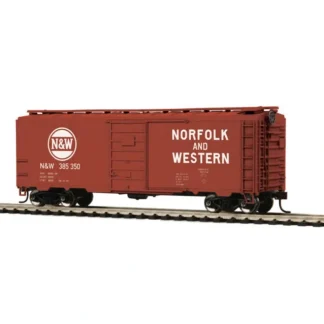 Trains | MTH 85-74115 Norfolk & Western HO Scale 40' Boxcar #385350 - Your Source for Gaming Essentials