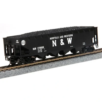 Trains | MTH 85-75041 Norfolk & Western HO Scale 70t Quad Hopper #279507 - Your Source for Gaming Essentials