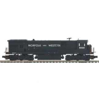 Trains | MTH 20-20367-1 Norfolk & Western GE U30C Diesel Engine w/P-S 3.0 #8000 - Your Source for Gaming Essentials