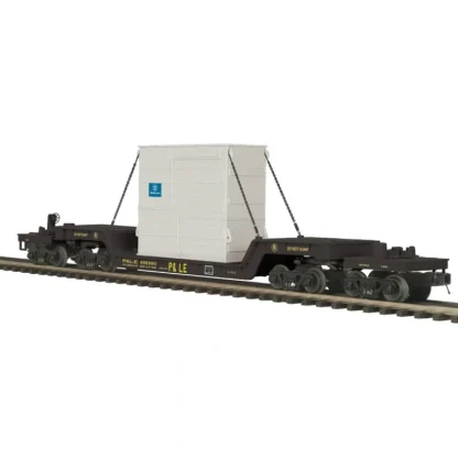 Trains | MTH 20-98988 O 75' Depressed Flat w/Transformer, P&LE - Your Source for Gaming Essentials