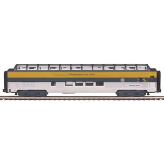 Trains | MTH 20-67226 O 70' Ribbed Full Vista Dome, C&O - Your Source for Gaming Essentials