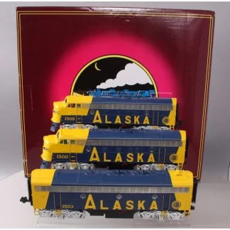 Trains | MTH 22-20391-2 O Alaska F7 ABA Diesel Locomotive Set w/PS 3.0 (Set of 3) - Your Source for Gaming Essentials