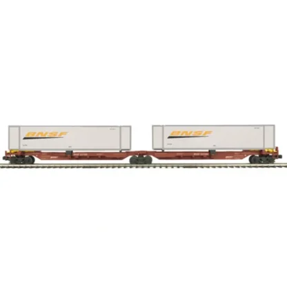 Trains | MTH 20-95103 O BNSF Spine Car Set with 2 48' Containers (Set of 2) - Your Source for Gaming Essentials
