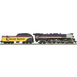 Trains | MTH 20-3546-1 O Chessie 4-8-4 T-1 Steam Locomotive with Proto-Sound 2.0 #2101 - Your Source for Gaming Essentials