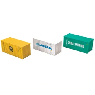 Trains | MTH 20-95105 O China Express, NOL, MSC 20' Container Set (Set of 3) - Your Source for Gaming Essentials