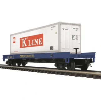 Trains | MTH 20-98984 O CSX Flat Car with 40' Container - Your Source for Gaming Essentials