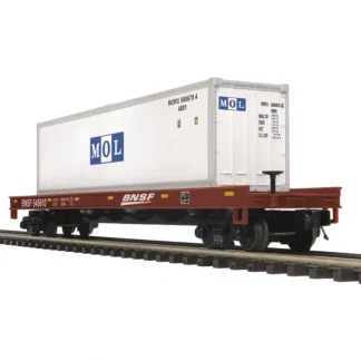 Trains | MTH 20-98985 O Flat w/40' Container, BNSF - Your Source for Gaming Essentials