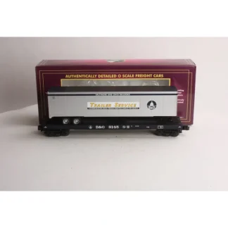 Trains | MTH 20-98115 O Gauge Baltimore & Ohio Flatcar with 48' Piggyback Trailer #9145 EX/Box - Your Source for Gaming Essentials