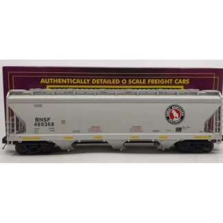 Trains | MTH 20-97798 O Gauge BNSF 3-Bay Centerflow Hopper #489368 - Your Source for Gaming Essentials