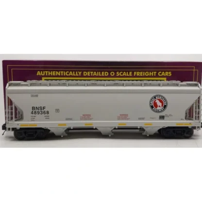 Trains | MTH 20-97798 O Gauge BNSF 3-Bay Centerflow Hopper #489368 - Your Source for Gaming Essentials