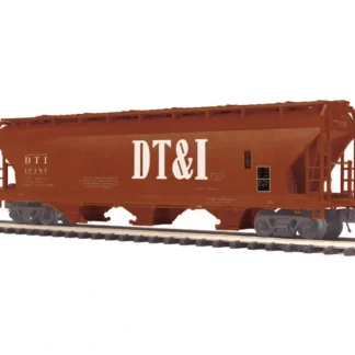 Trains | MTH 20-97770 O Gauge DT&I 3-Bay Centerflow Hopper #10385 - Your Source for Gaming Essentials