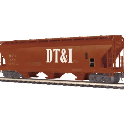 Trains | MTH 20-97770 O Gauge DT&I 3-Bay Centerflow Hopper #10385 - Your Source for Gaming Essentials