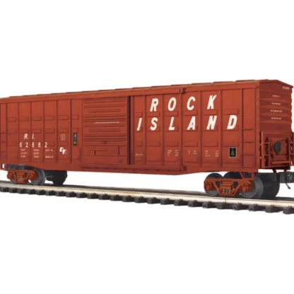 Trains | MTH 2093548 O Gauge Rock Island 50' Waffle Boxcar #62682 - Your Source for Gaming Essentials