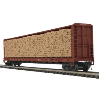 Trains | MTH 20-98850 O Gauge Southern Center Beam Flat Car w/ Log Load #118324 - Your Source for Gaming Essentials