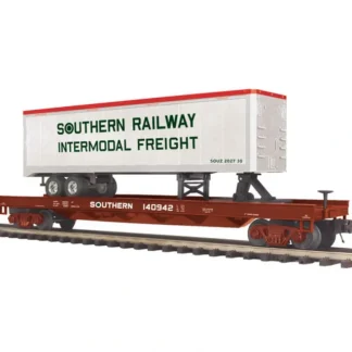 Trains | MTH 20-98824 O Gauge Southern Railway Flat Car with 40' Trailer - Your Source for Gaming Essentials