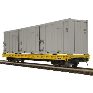 Trains | MTH 20-98888 O Gauge Union Pacific 60' Flat Car #52042 w/ Trash Containers - Your Source for Gaming Essentials
