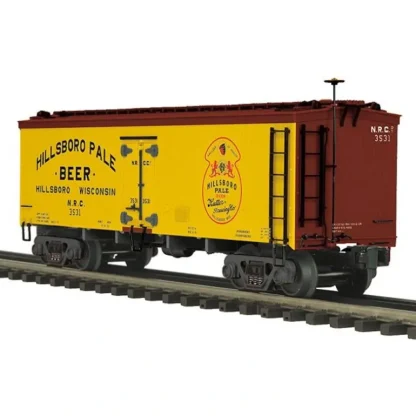 Trains | MTH 20-94378 O Hillsboro Pale Beer 36' Wood Reefer #3531 - 3-Rail - Your Source for Gaming Essentials