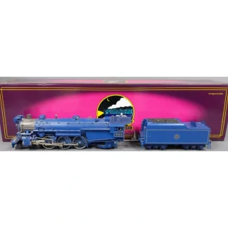 Trains | MTH 20-3028-1 O Jersey Central 4-6-2 Blue Comet Steam Locomotive & Tender w/PS1 EX/Box - Your Source for Gaming Essentials