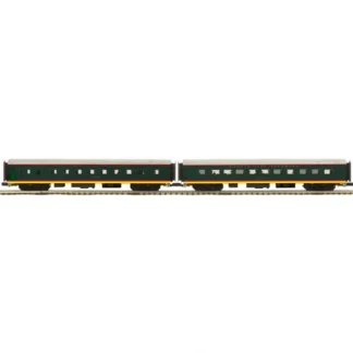 Trains | MTH 20-66222 O KCS 70' Streamlined Smooth Sided Sleeper/Diner Set (Set of 2) - Your Source for Gaming Essentials