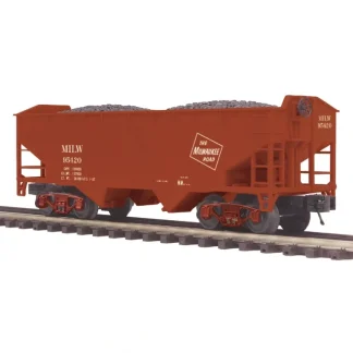 Trains | MTH 20-97820 O Milwaukee Premier 2-Bay Offset-Side Steel Hopper Car (Set of 2) - Your Source for Gaming Essentials