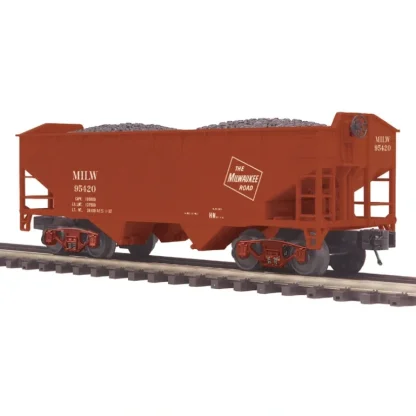 Trains | MTH 20-97820 O Milwaukee Premier 2-Bay Offset-Side Steel Hopper Car (Set of 2) - Your Source for Gaming Essentials