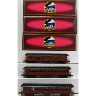 Trains | MTH 20-62055 O Norfolk & Wesern 64' Woodsided Passenger Car Set (Set of 3) - Your Source for Gaming Essentials
