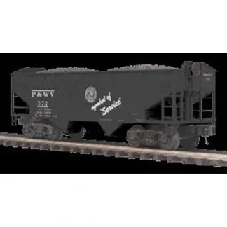 Trains | MTH 20-97735 O Pittsburgh/West Virginia 2-Bay Offset Hopper Car Set (Set of 2) - Your Source for Gaming Essentials