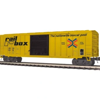 Trains | MTH 20-93638 O Railbox 50' Boxcar #33698 - Your Source for Gaming Essentials