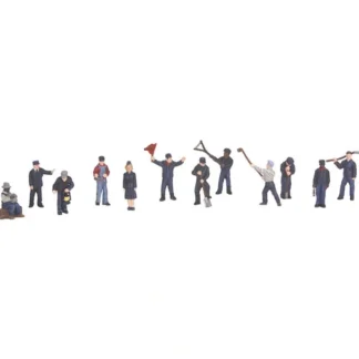 Trains | MTH 30-11055 O Railroad Employees Figure Set #3 (Set of 12) - Your Source for Gaming Essentials