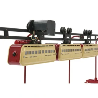 Trains | MTH 10-3047-1 O Red/Cream Detroit Monorail Set with Proto-Sound 3.0 - Your Source for Gaming Essentials