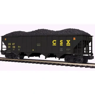 Trains | MTH 20-97775 O Scale CSX 4-Bay Hopper Car w/ Coal Load - Your Source for Gaming Essentials