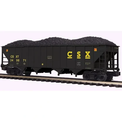 Trains | MTH 20-97775 O Scale CSX 4-Bay Hopper Car w/ Coal Load - Your Source for Gaming Essentials