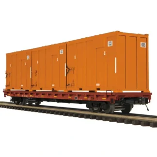 Trains | MTH 20-98885 O Scale NS 60' Flatcar w/Trash Containers - Your Source for Gaming Essentials
