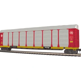 Trains | MTH 20-98880 O SF Corrugated Auto Carrier - Your Source for Gaming Essentials