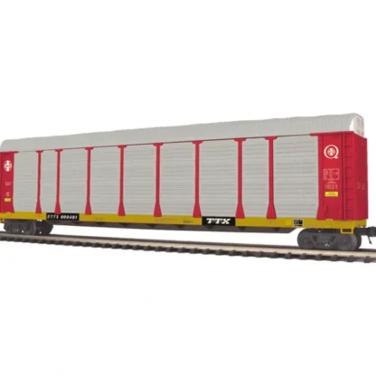 Trains | MTH 20-98880 O SF Corrugated Auto Carrier - Your Source for Gaming Essentials